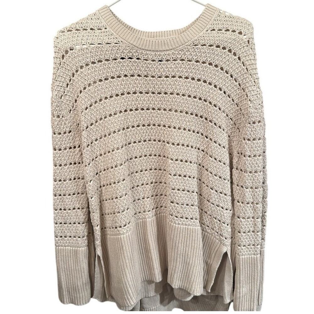 Gap Cotton Knit Sweater‎ – Natural / Off-white – Small